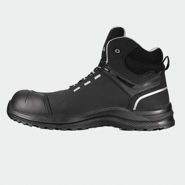 Hi work shoes with a toe cap DEFENDER HI S3S