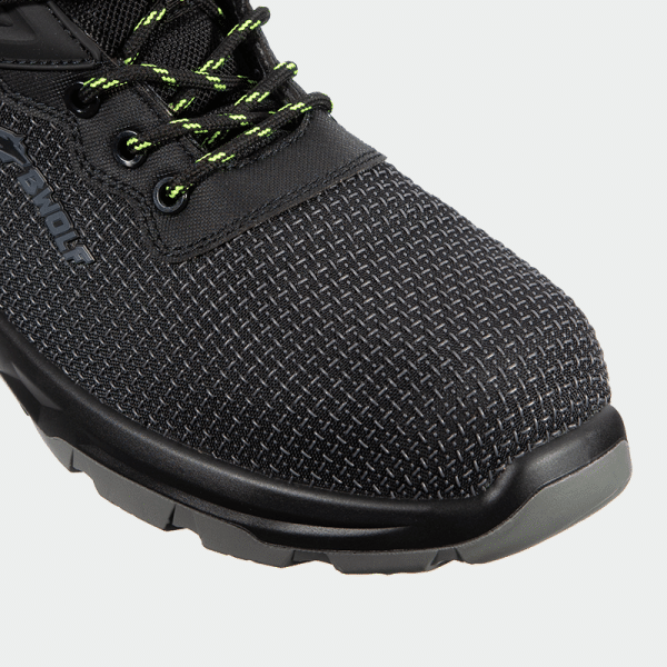 Hi work shoes with a toe cap SKYLER HI S3S