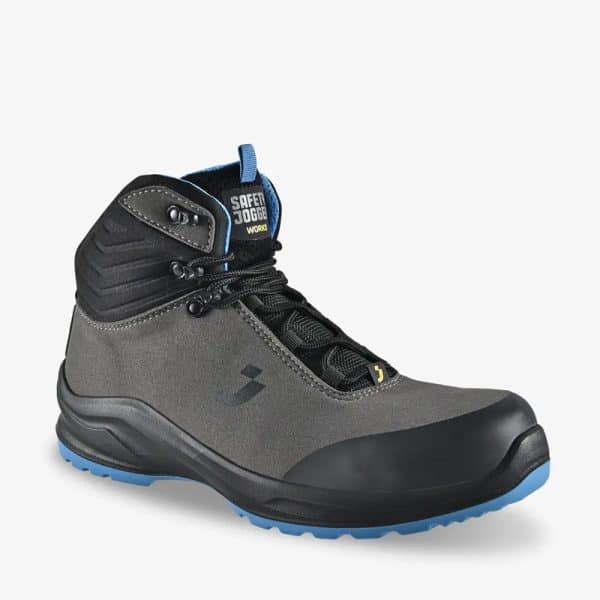 Hi work shoes with a toe cap MODULO MID S3S