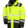 Printable Waterproof Softshell Safety Coat