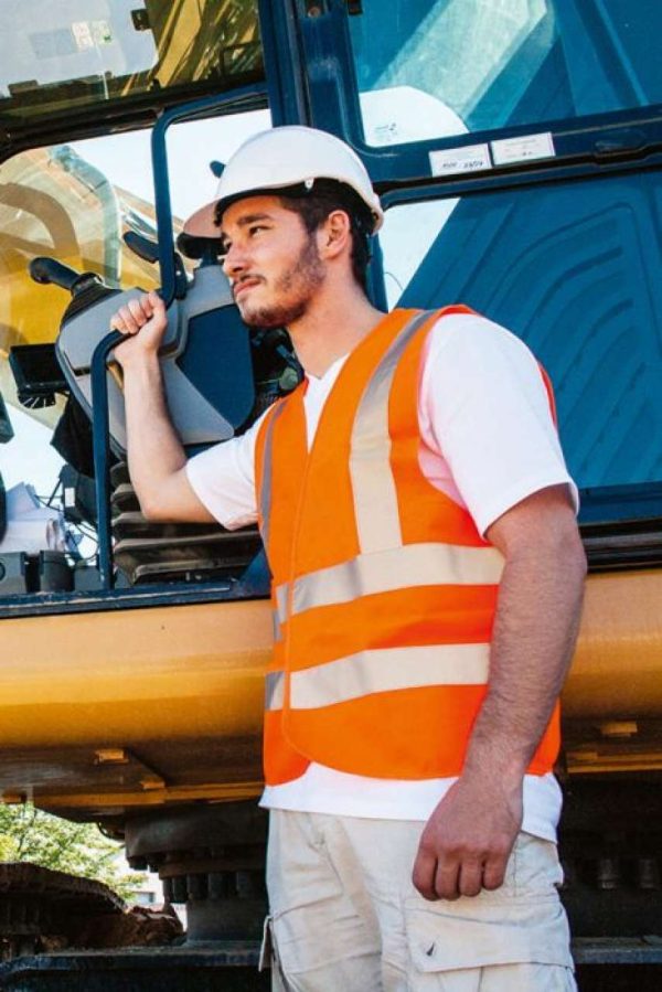 KXVR SAFETY / FUNCTIONAL VEST "HANNOVER" - FOUR REFLECTIVE STRIPES