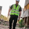 KXVR SAFETY / FUNCTIONAL VEST "HANNOVER" - FOUR REFLECTIVE STRIPES