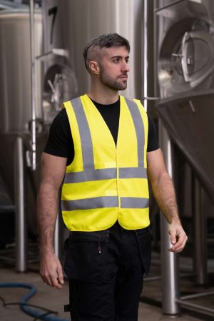 KXVR SAFETY / FUNCTIONAL VEST "HANNOVER" - FOUR REFLECTIVE STRIPES