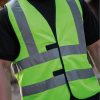 KXVR SAFETY / FUNCTIONAL VEST "HANNOVER" - FOUR REFLECTIVE STRIPES