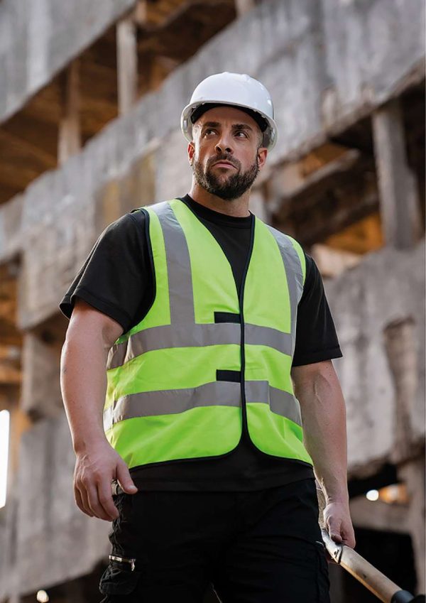 KXVR SAFETY / FUNCTIONAL VEST "HANNOVER" - FOUR REFLECTIVE STRIPES