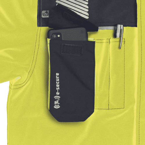 SHELDON HV jacket yellow