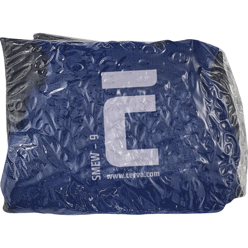 SMEW gloves nylon-18G/PU palm blue/bl