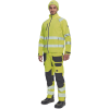 SHELDON HV softshell jacket yellow