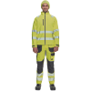 SHELDON HV softshell jacket yellow