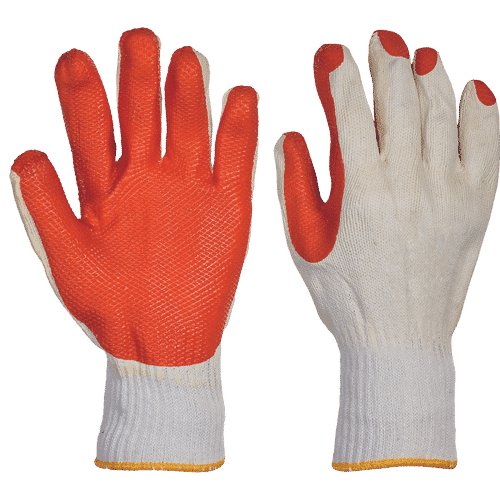 REDWING gloves coated with latex -