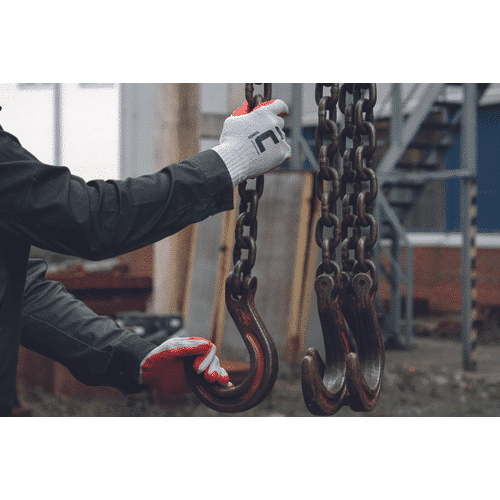 REDWING gloves coated with latex -
