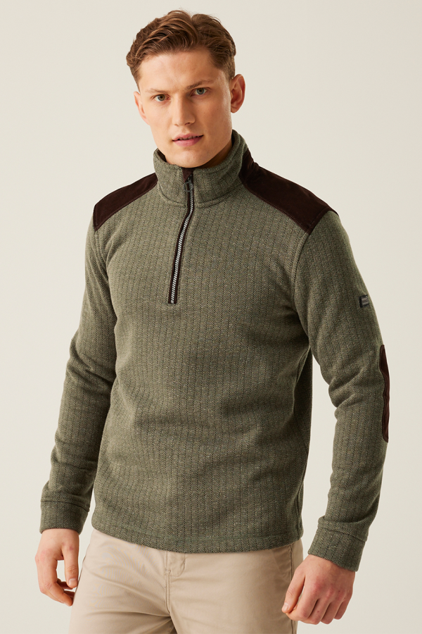 HOLBECK HALF ZIP FLEECE