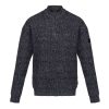 RETRF673 SOLOMON ZIP-NECK KNITTED PULLOVER