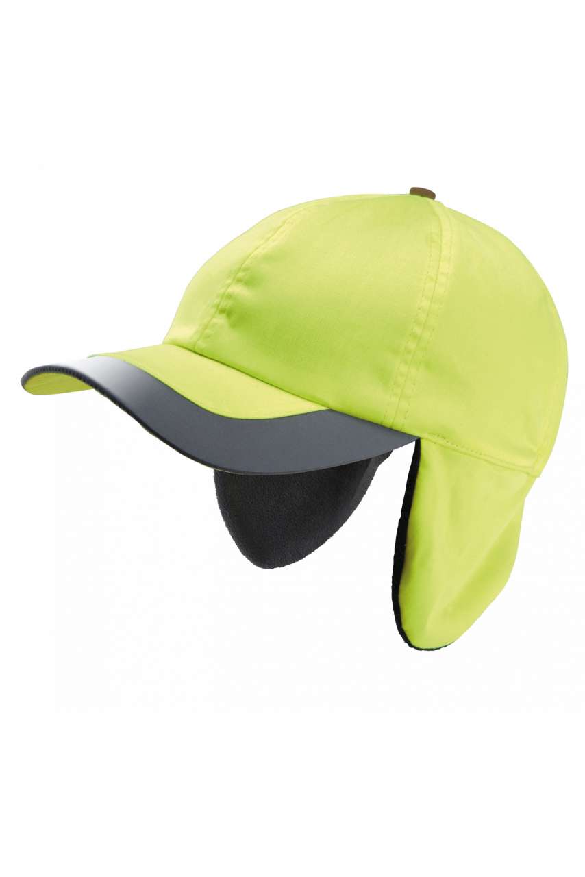WKP122 NEON WINTER CAP - 6 PANELS