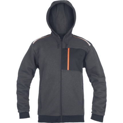 03060160 EMERTON STR hoodie grey orange DSC 3037.tif