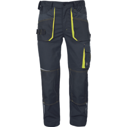 03520131 EMERTON STRETCH pants black yellow 6664.tif