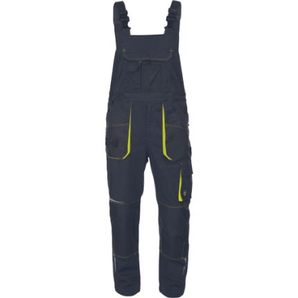 03530059 EMERTON STRETCH bibpants black yellow 6695.tif