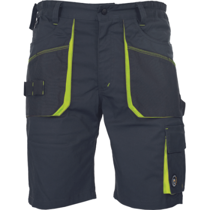 03570043 EMERTON STRETCH shorts black yellow 6669.tif