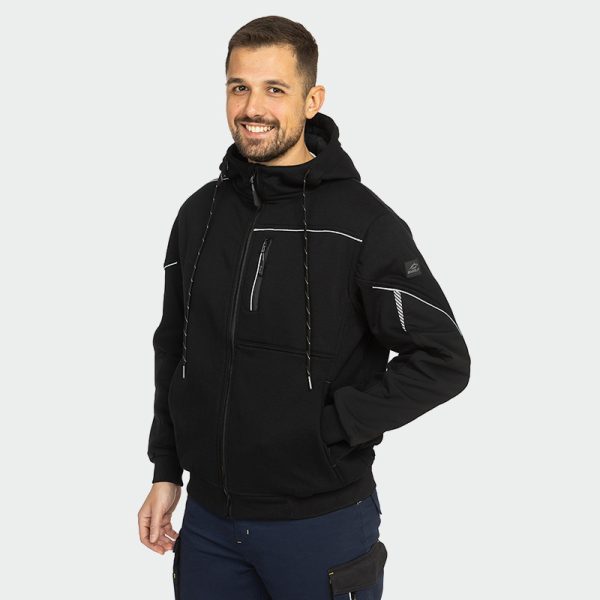 Sweatshirt with zipper DAYTONA Hoodie