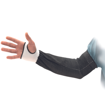 01180036 01180038 HyFlex 11 251 Sleeve Grey and White Product Side 2.tif