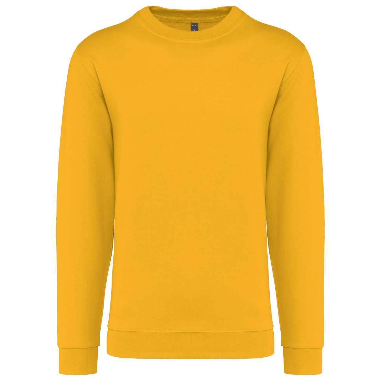 ka474-yellow-a2 KA474 CREW NECK SWEATSHIRT - Slika 1